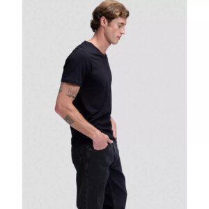 TWIN PACK V NECK BLACK WHITE