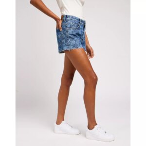 112349596  28 RIDER SZORTY 3IN TROPICAL DENIM
