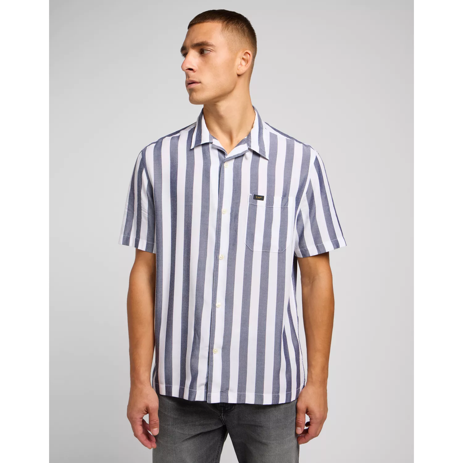 112350100  S RESORT KOSZULA SURF BLUE