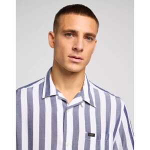 112350100  S RESORT KOSZULA SURF BLUE