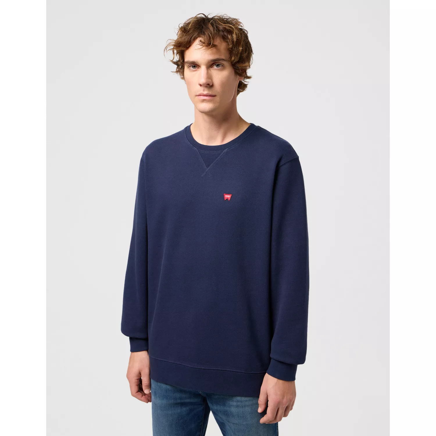 112350534 00 XXL SIGN OFF CREW NAVY BLUZA