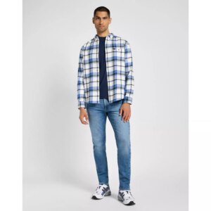 112355646  XXL  koszula RIVETED  WHITE