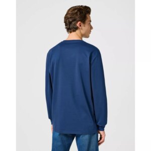 112357447  XL T-shirt LS GRAPHIC NAVY