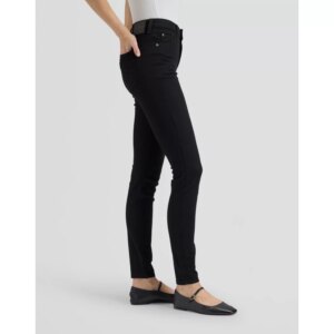 SPODNIE SCARLETT HIGH BLACK RINSE