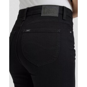 SPODNIE SCARLETT HIGH BLACK RINSE