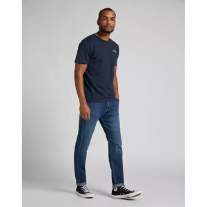 L63EFE35 00 XL T-shirts SS POSTER TEE NAVY
