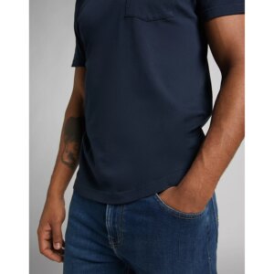 L63EFE35 00 XL T-shirts SS POSTER TEE NAVY