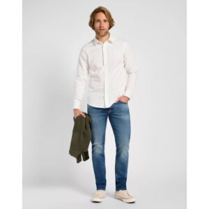 PATCH SHIRT BRIGHT WHITE KOSZULA