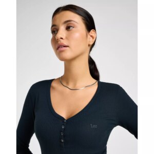 112341572 00 S LS HENLEY UNIONALL BLK KOSZULKA