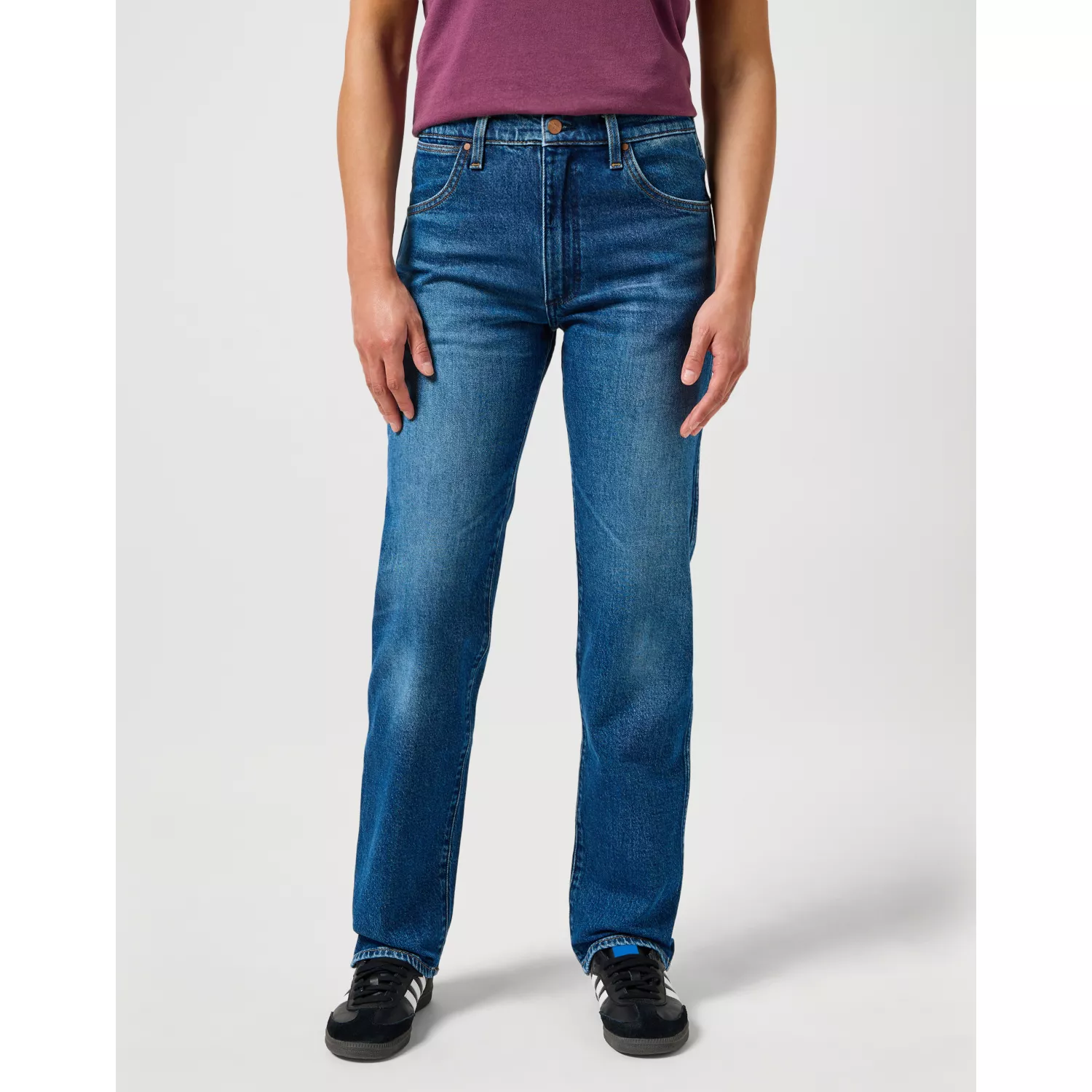 SUNSET SPODNIE DARK WASH