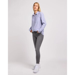 SCARLETT HIGH ZIP ASH STONE