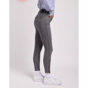 SCARLETT HIGH ZIP ASH STONE