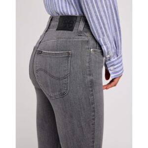 SCARLETT HIGH ZIP ASH STONE