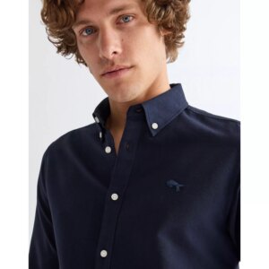 112357241 00 XXL Koszula  OXFORD SHIRT DARK NAVY
