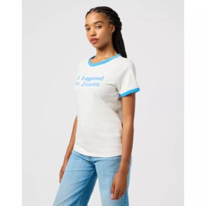 RINGER TEE VINTAGE WHITE