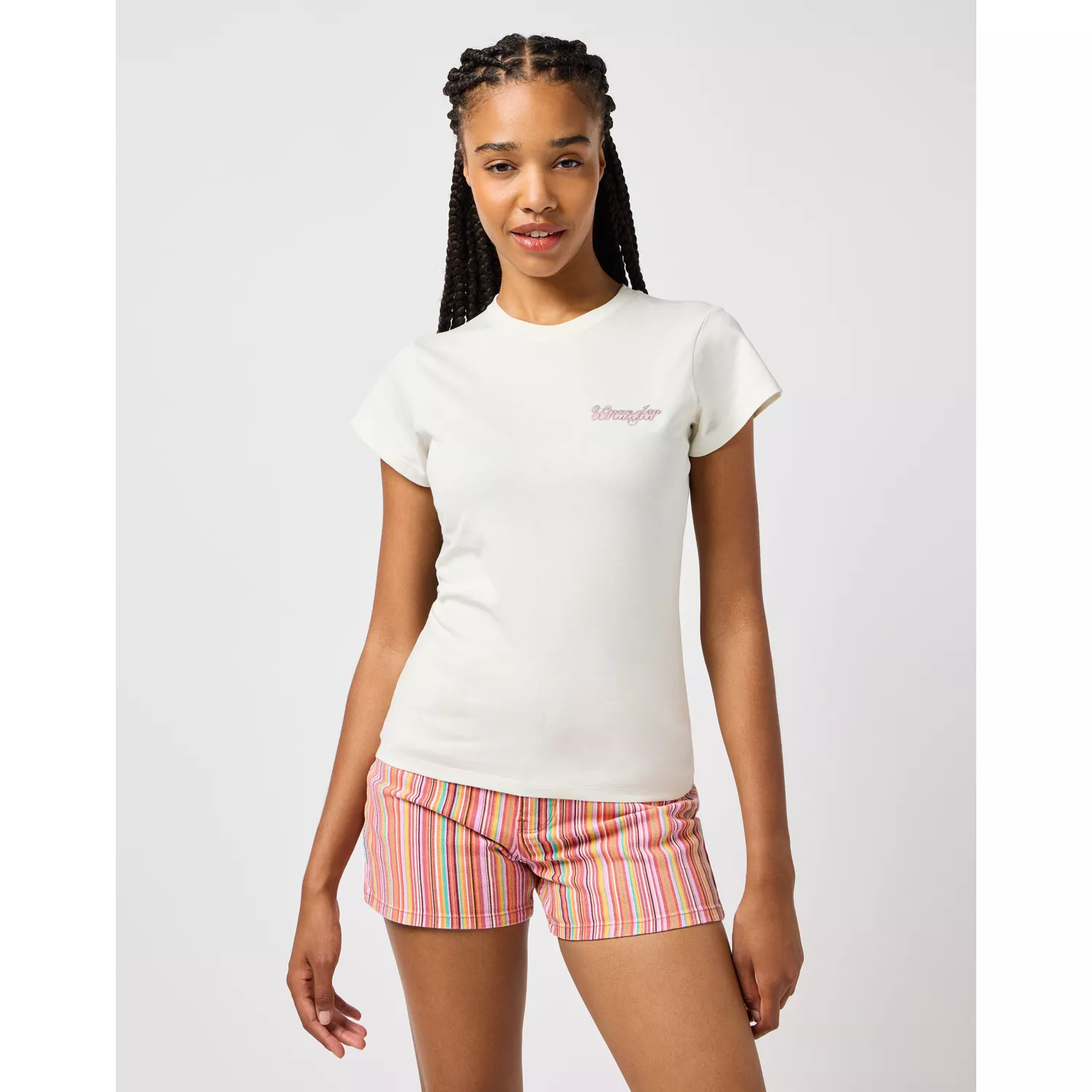 112362578 00 S SHRUNKEN BAND TEE VINTAGE WHITE