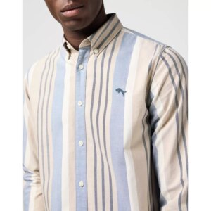 BRONCO SHIRT TAN STRIPE