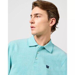 REFINED POLO SHIRT TEAL