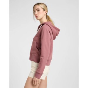 ZIP THROUGH HOODIE HENNA