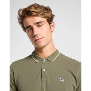PIQUE POLO MERCANTILE GREEN