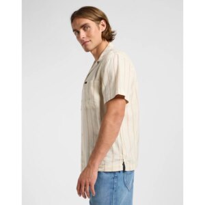 2 PKT CAMP SHIRT SOY BEAN