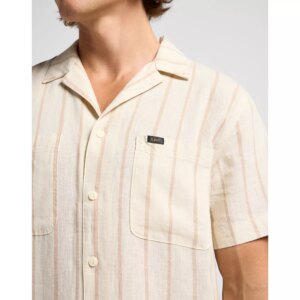 2 PKT CAMP SHIRT SOY BEAN