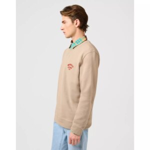 112364092 00 XXL SMALL LOGO CREW TIMBERWOLF