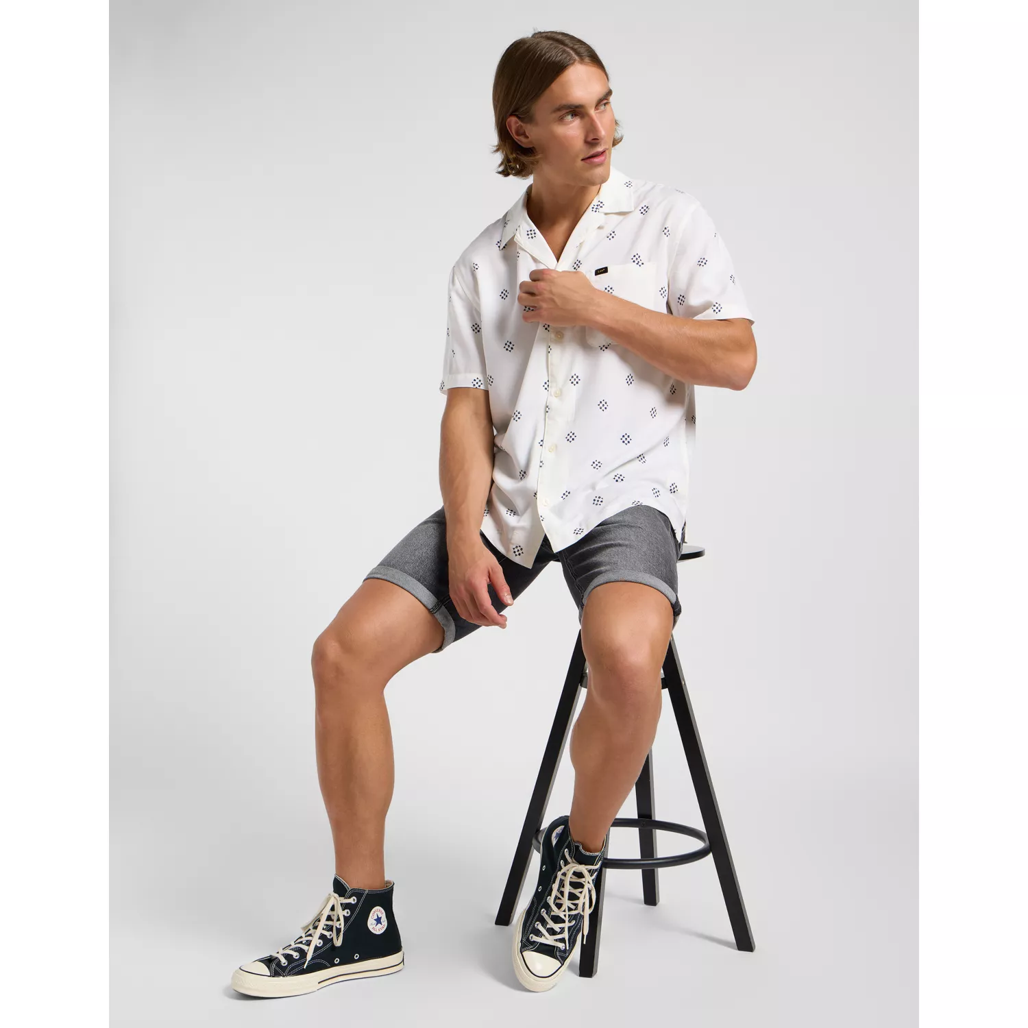 112364141 00 XL RESORT SHIRT ECRU