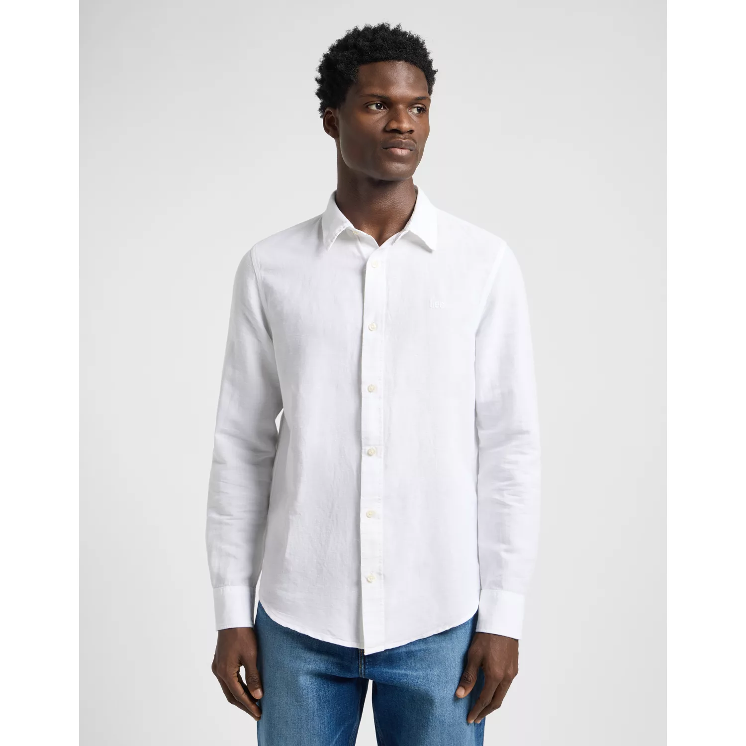 PATCH SHIRT BRIGHT WHITE