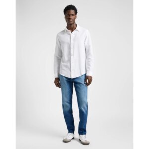 PATCH SHIRT BRIGHT WHITE