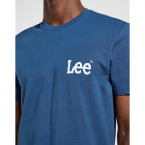MEDIUM WOBBLY LEE TEE ORION BLUE