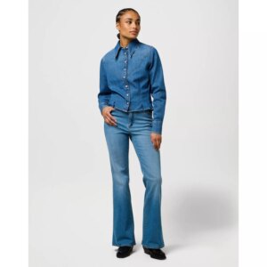 FEMME PEPLUM SHIRT LIGHT HAND