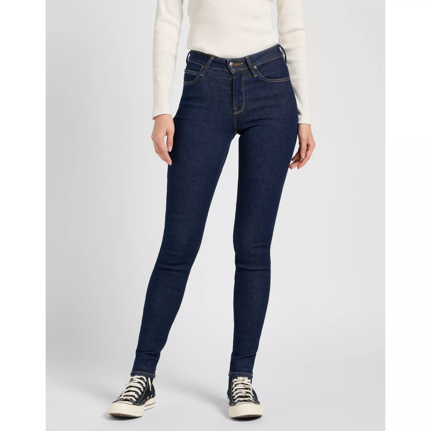 SCARLETT HIGH JEANCEPTION SPODNIE