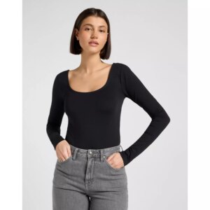LS BODYSUIT BLACK KOSZULKA