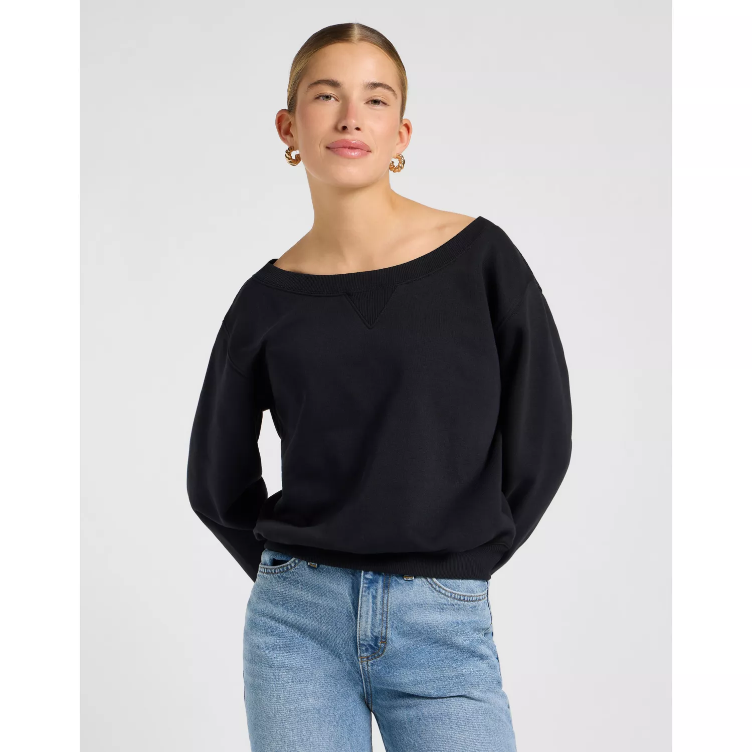 OFF SHOULDER SWS UNIONALL BLACK