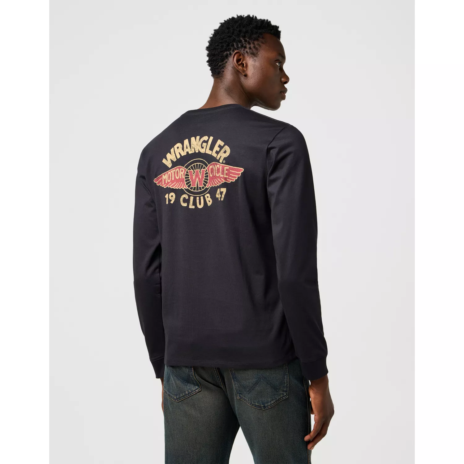 LS AMERICANA TEE BLACK KOSZULKA