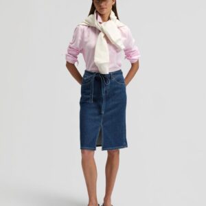 SPÓDNICA MIDI SKIRT WITH BOW SEASI