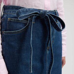 SPÓDNICA MIDI SKIRT WITH BOW SEASI