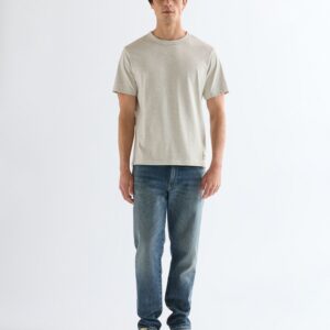 112378012 00 S KOSZULKA SS SOLID TEE OAT MEL