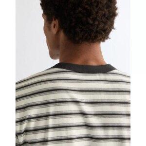 KOSZULKA STRIPE TEE WORN WHITE