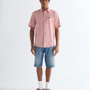 KOSZULA SS 1 PKT SHIRT DUSTY ROSE