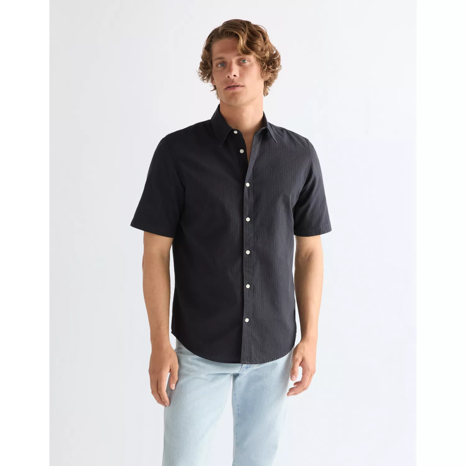 KOSZULA SS SHIRT DARK NAVY