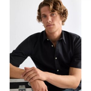 KOSZULA SS SHIRT DARK NAVY