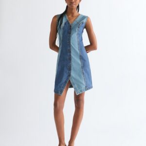 SUKIENKA VEST DRESS PATCHWORK