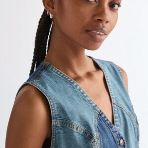 SUKIENKA VEST DRESS PATCHWORK