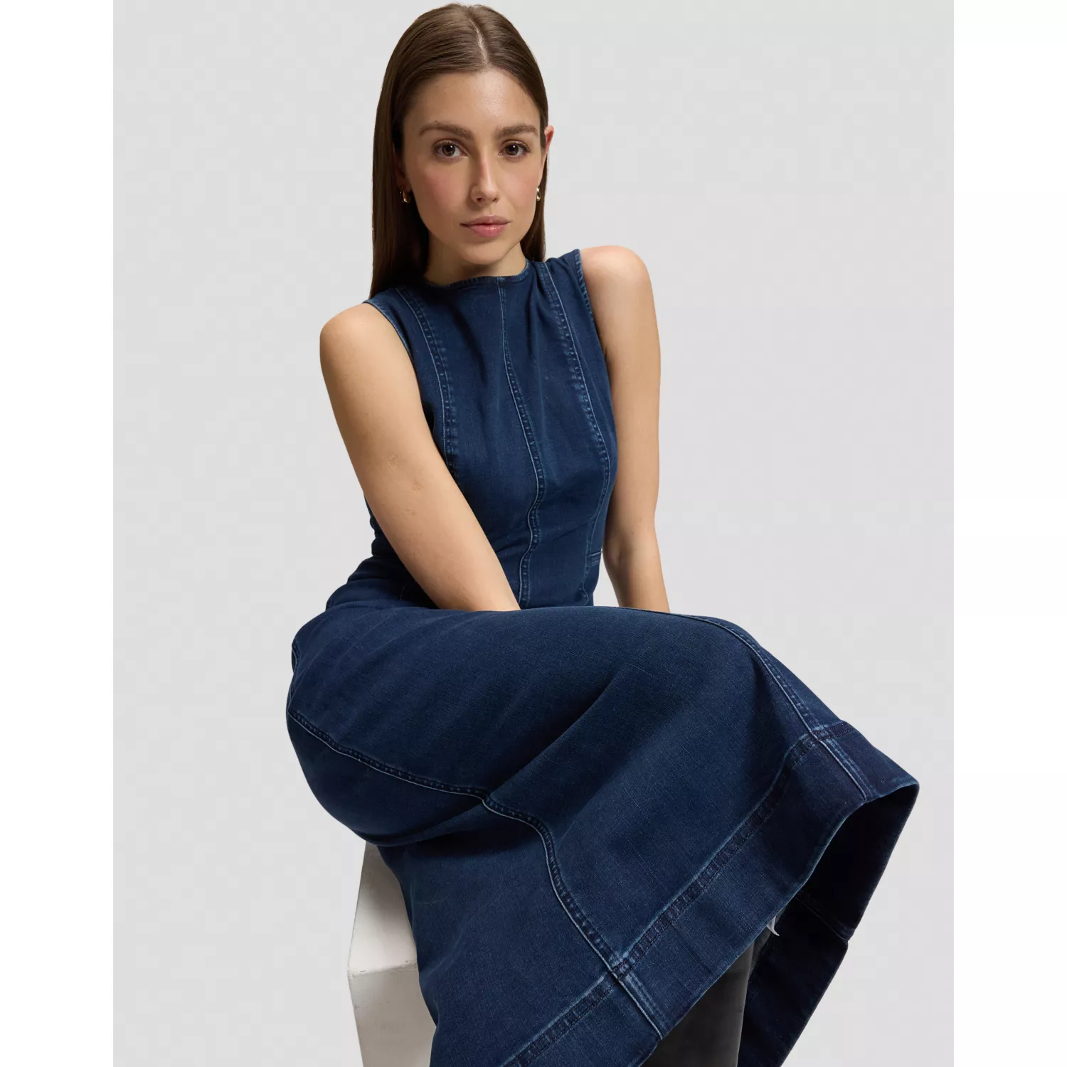Sukienka SHAPED LONG DRESS LEE