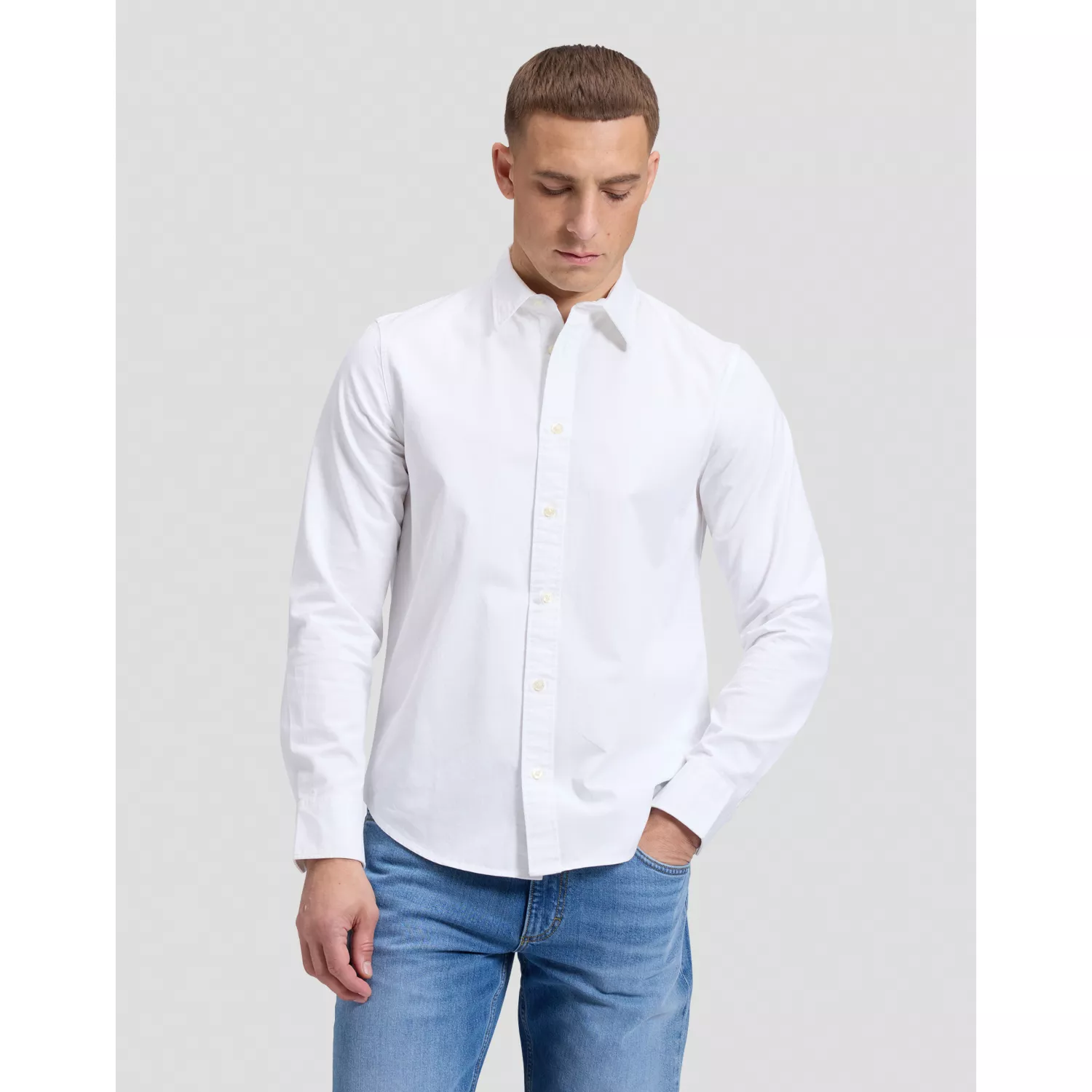 Koszula LEE SHIRT BRIGHT WHITE