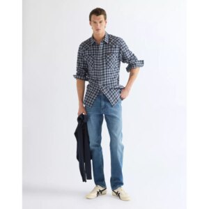 Koszula WESTERN SHIRT DEEP BLUE