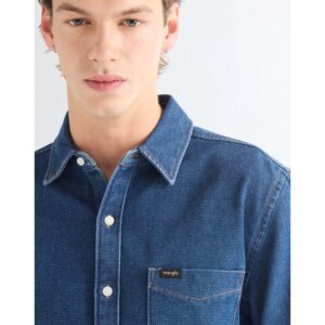 Koszula 1 PKT SHIRT DARK WASH