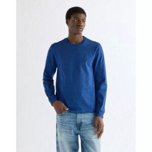 T-shirt LS TEE BLUE DEPTHS
